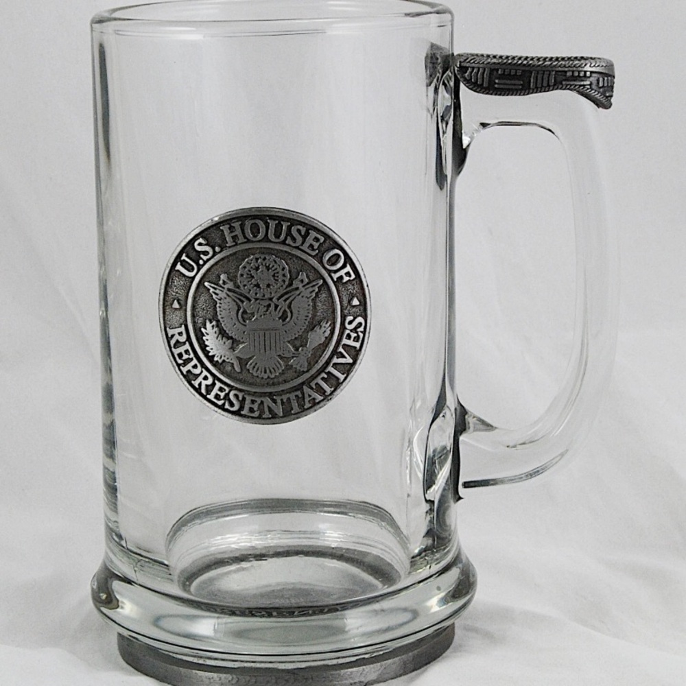 US HOUSE OF REPRESENTATIVES 
Silver and Gray Dining Mug with Classic Design